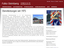 Tablet Screenshot of falko-steinberg.de